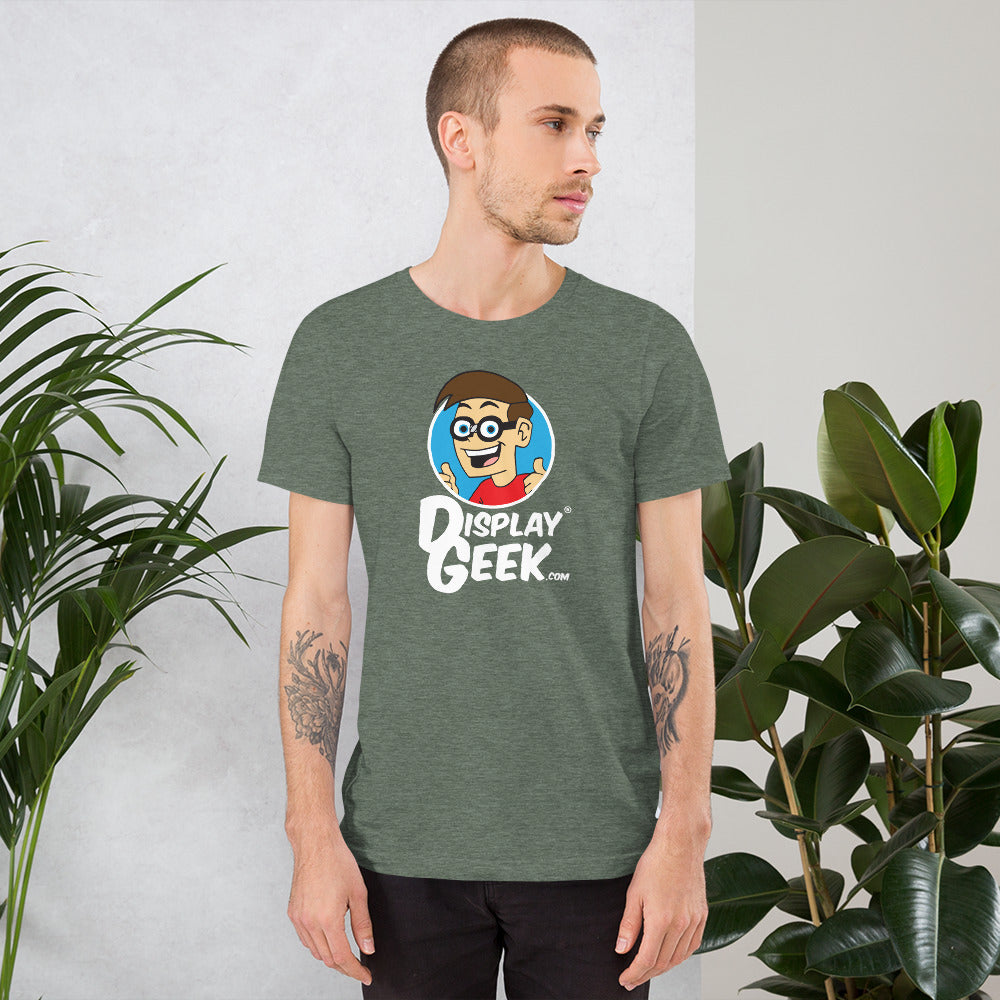 2020 Display Geek Logo - Short-Sleeve Unisex T-Shirt - Display Geek