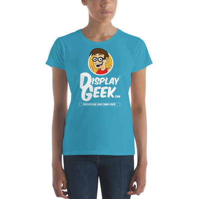 2018 Display Geek Logo - Women's short sleeve t-shirt - Display Geek