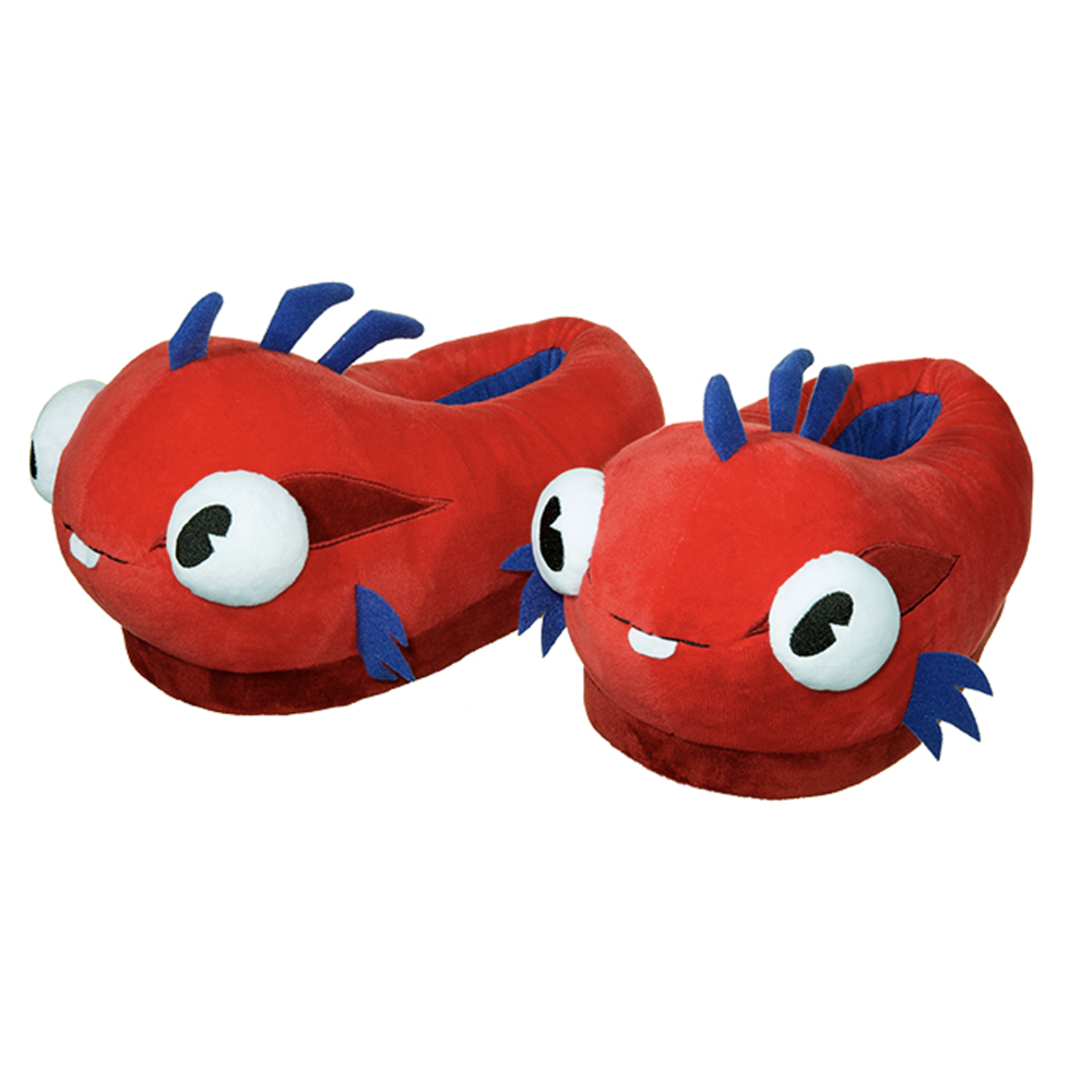 Cute But Deadly Blizzard World of Warcraft Murloc Slippers SDCC Size Large (Tried them on - No Tags)