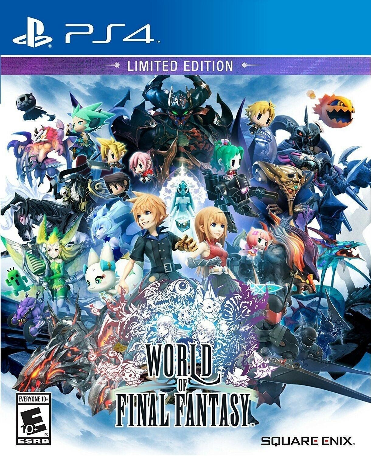 World of Final Fantasy Game with Art Book  - PS4 (Used)