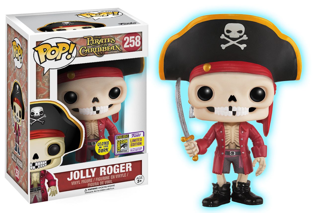 Pirates of the Caribbean - Jolly Roger Glow (SDCC) 1000 LE
