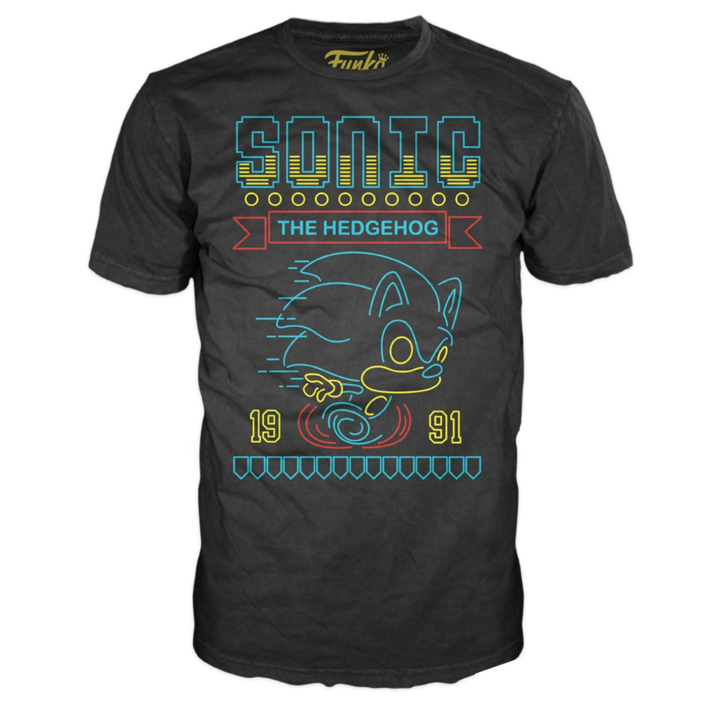 Funko Pop Sonic the Hedgehog T-Shirt SIZE XL