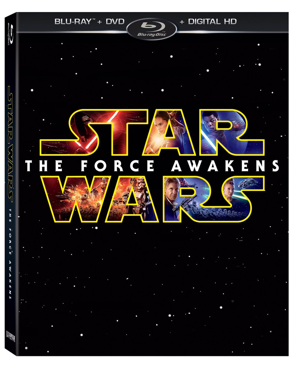 Star Wars The Force Awakens - Blu-ray (Used Once)