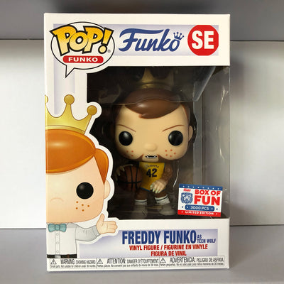 Funko Pop Freddy Funko as Teen Wolf Box of Fun LE 3000