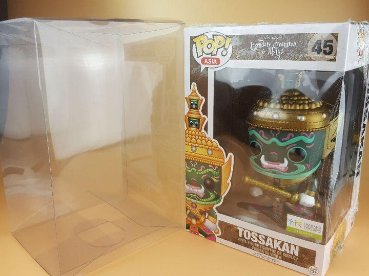TOSSAKAN Pop Asia Pop Protectors for Funko (0.50mm thick) 10h x