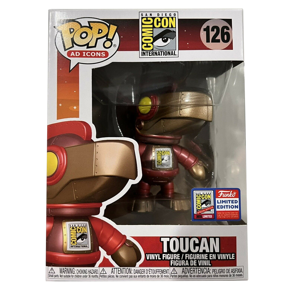 Toucan as Robot Red (SDCCSE 2021)