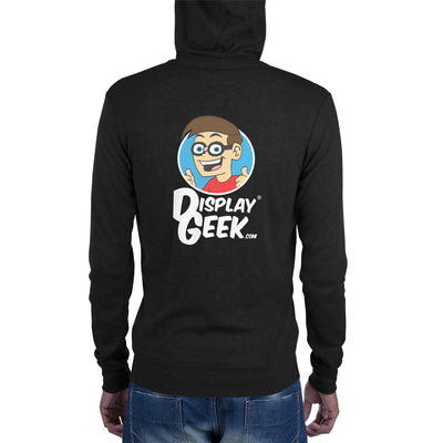 2023 Display Geek Logo 1 - Zipper Hoodie sweater